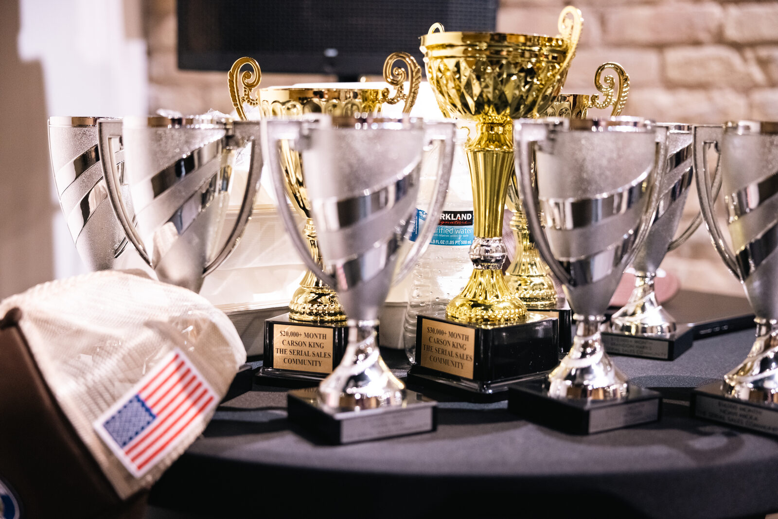 Awards on the table