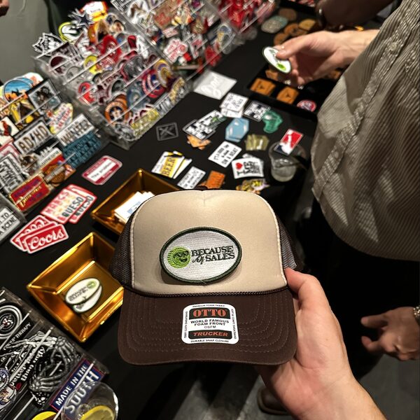 Custom hat embroidery